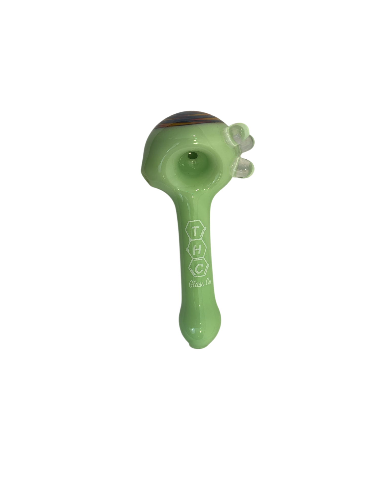 THC GLASS CO. SPOONS / Basic W Wig Wag Cap